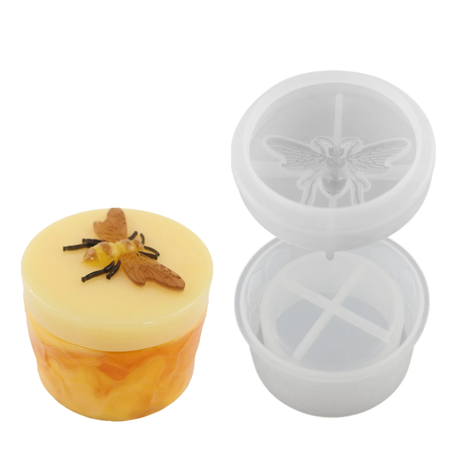 Silicone Jar Moulds Epoxy Resin Jewelry Box Mould Trinket Storage Epoxy Moulds For Candles Holders Storage Bottles
Silicone Jar Moulds Epoxy Resin Jewelry Box Mould Trinket Storage Epoxy Moulds For Candles Holders Storage Bottles