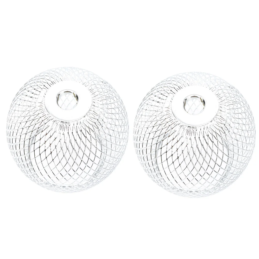 2 Pcs Metal Light Cover Pendant Lamp Shade Replacement Open Covers Fixtures Shades
2 Pcs Metal Light Cover Pendant Lamp Shade Replacement Open Covers Fixtures Shades