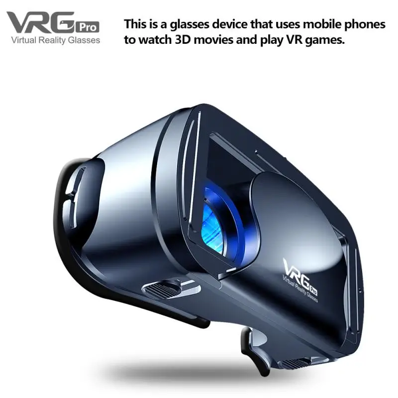 VRG 3D VR Glasses Virtual Reality Full Screen Visual Wide-Angle VR Glasses For 5 To 7 Inch Smartphone Devices
VRG 3D VR Glasses Virtual Reality Full Screen Visual Wide-Angle VR Glasses For 5 To 7 Inch Smartphone Devices