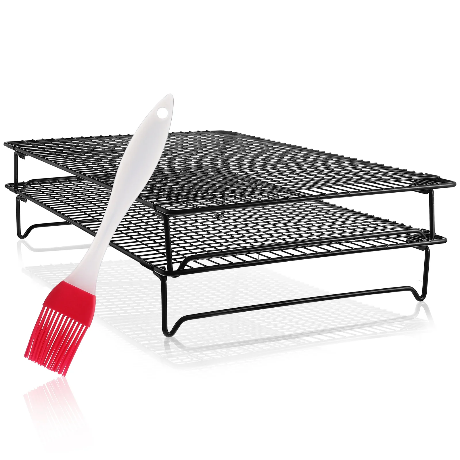 Wire Cooling Rack Baking Cookie Racks Bread Stainless Steel Cooking Oven Safe Stackable
Wire Cooling Rack Baking Cookie Racks Bread Stainless Steel Cooking Oven Safe Stackable