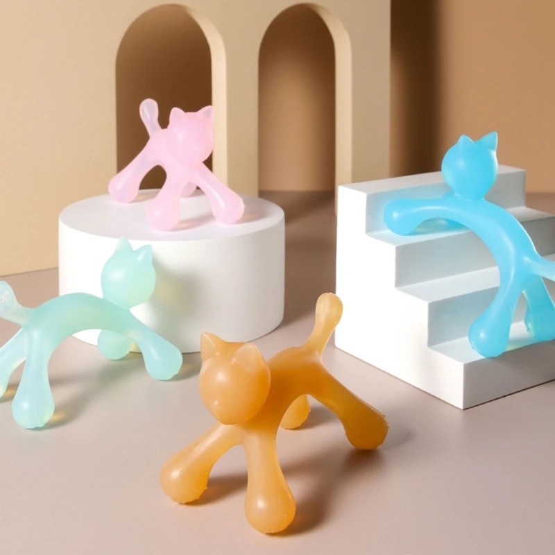 Силиконовая игрушка для прорезывания зубов с резиновым прорезывателем в виде котенка, бережно очищает детские зубы
Силиконовая игрушка для прорезывания зубов с резиновым прорезывателем в виде котенка, бережно очищает детские зубы