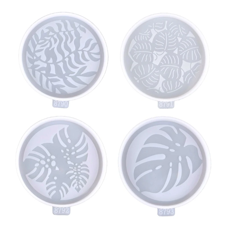 4x Silicone Molds for Epoxy Resin Seaweed Leaf Texture Threads Silicone Cup Mat Molds Handmade Gift Ornament 57BD
4x Silicone Molds for Epoxy Resin Seaweed Leaf Texture Threads Silicone Cup Mat Molds Handmade Gift Ornament 57BD