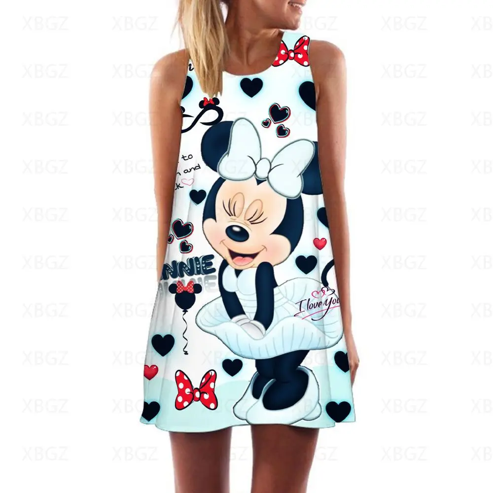 Minnie Mouse Disney Women's Dress Mini Dresses 2022 Top Summer Woman Boho Cartoon Fashion Sexy Sleeveless Beach Mickey Cool Hot
Minnie Mouse Disney Women's Dress Mini Dresses 2022 Top Summer Woman Boho Cartoon Fashion Sexy Sleeveless Beach Mickey Cool Hot