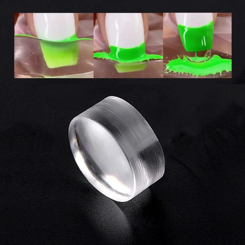 Nail Stamper Replacement DIY Jelly Transparent Silicone Stamper Nail Art Stamping Head 2.8cm For French Nail Tips
Nail Stamper Replacement DIY Jelly Transparent Silicone Stamper Nail Art Stamping Head 2.8cm For French Nail Tips