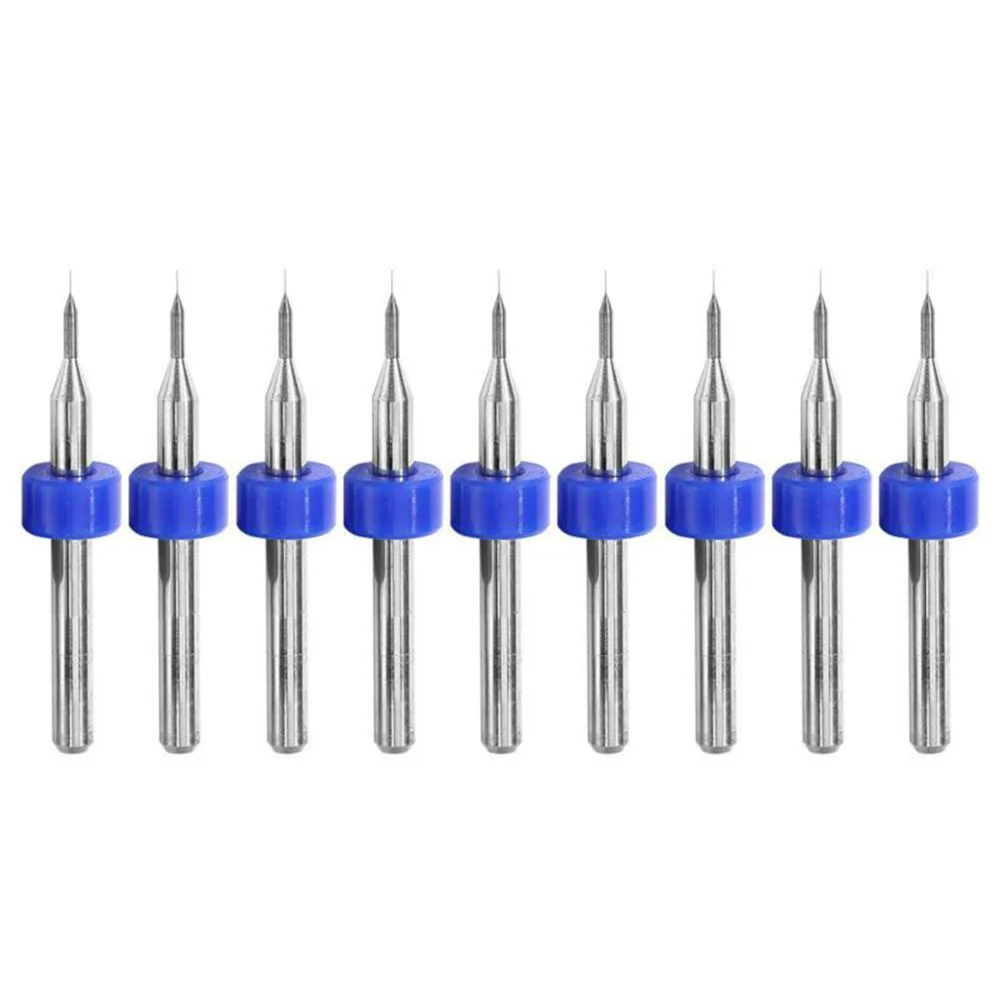 10pcs 0.1-1.0mm Carbide Tungsten Steel Twist Drill Bits Set PCB Drill Bits For Drilling Acrylic Wood PVC Aluminium Board
10pcs 0.1-1.0mm Carbide Tungsten Steel Twist Drill Bits Set PCB Drill Bits For Drilling Acrylic Wood PVC Aluminium Board