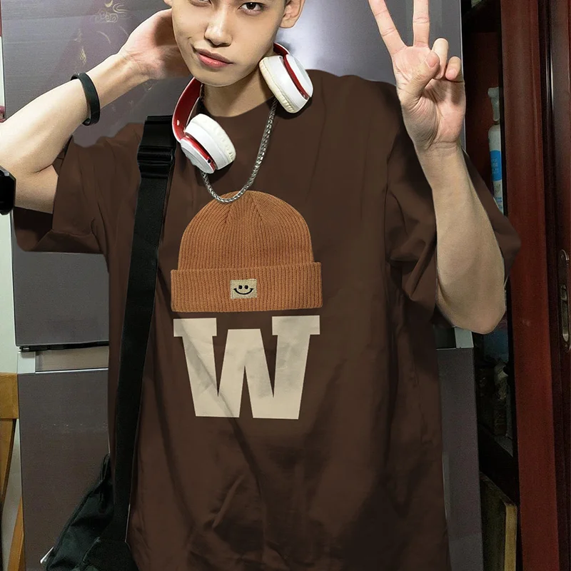 T-Shirt Short Sleeve Mens American Retro Brown Summer Original Trend Brand High Street Cotton Heavy Top Free Shiping
T-Shirt Short Sleeve Mens American Retro Brown Summer Original Trend Brand High Street Cotton Heavy Top Free Shiping