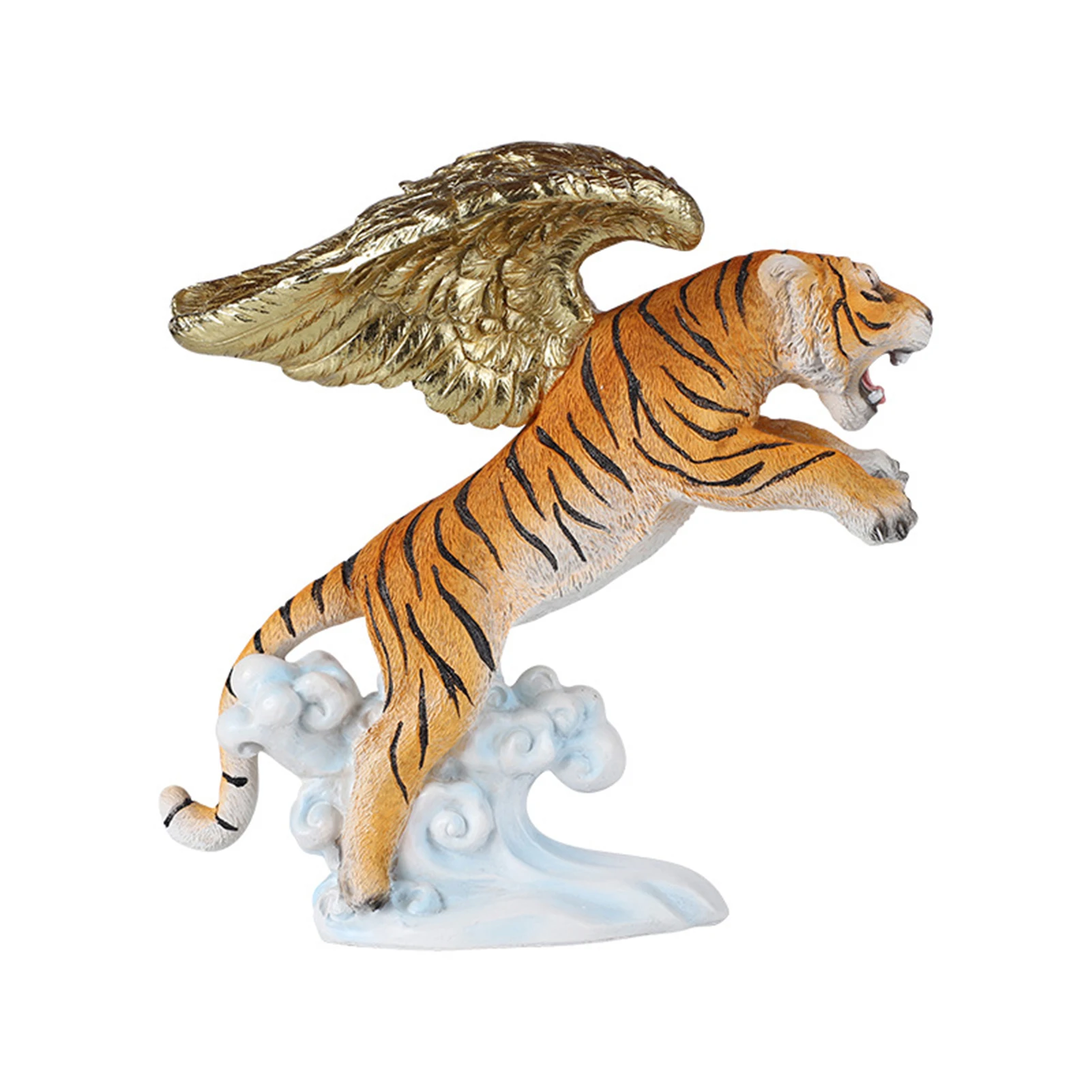 

Фигурка тигра, Статуя китайского тигра на год Тигра, новогодние украшения 2022 года, тигр фэн-шуй, украшение с тигром