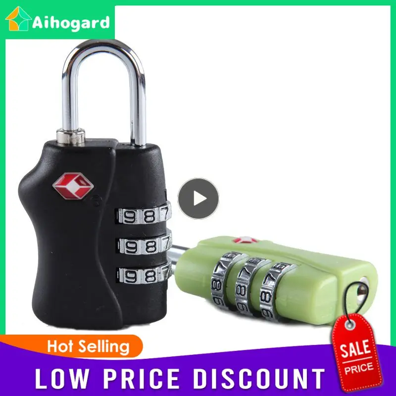 1~10PCS Mini Portable 3 Dial Digit Combination Lock Luggage Bike Padlock Luggage Suitcase Baggage Toolbox Cabinet Locks 
1~10PCS Mini Portable 3 Dial Digit Combination Lock Luggage Bike Padlock Luggage Suitcase Baggage Toolbox Cabinet Locks