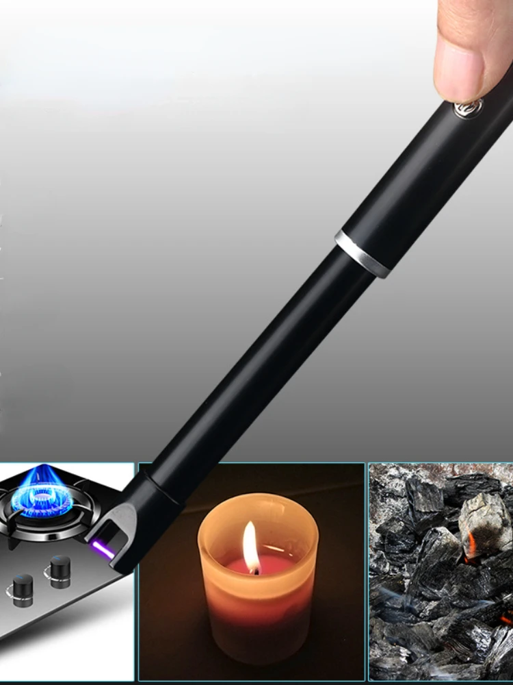 Portable creative arc ignition gun kitchen igniter gas outdoor barbecue ignition stick windproof rechargeable lighter gift
Portable creative arc ignition gun kitchen igniter gas outdoor barbecue ignition stick windproof rechargeable lighter gift