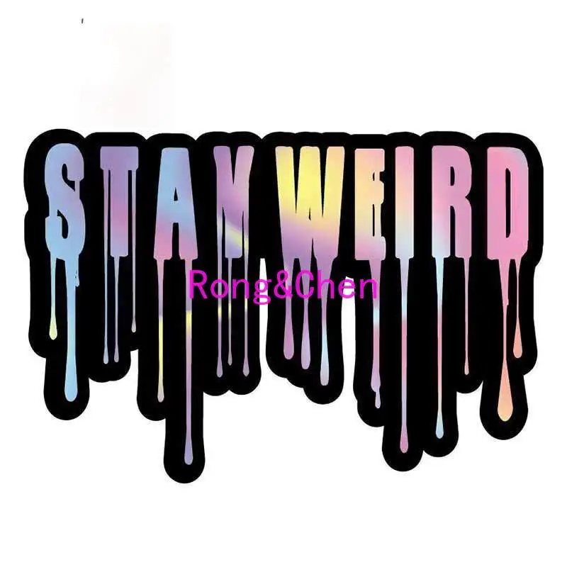 Rongchen Trading Car Sticker for Stay Weird Character Waterproof Personality Decal Decoration Occlusion Scratch Trunk PVC
Rongchen Trading Car Sticker for Stay Weird Character Waterproof Personality Decal Decoration Occlusion Scratch Trunk PVC