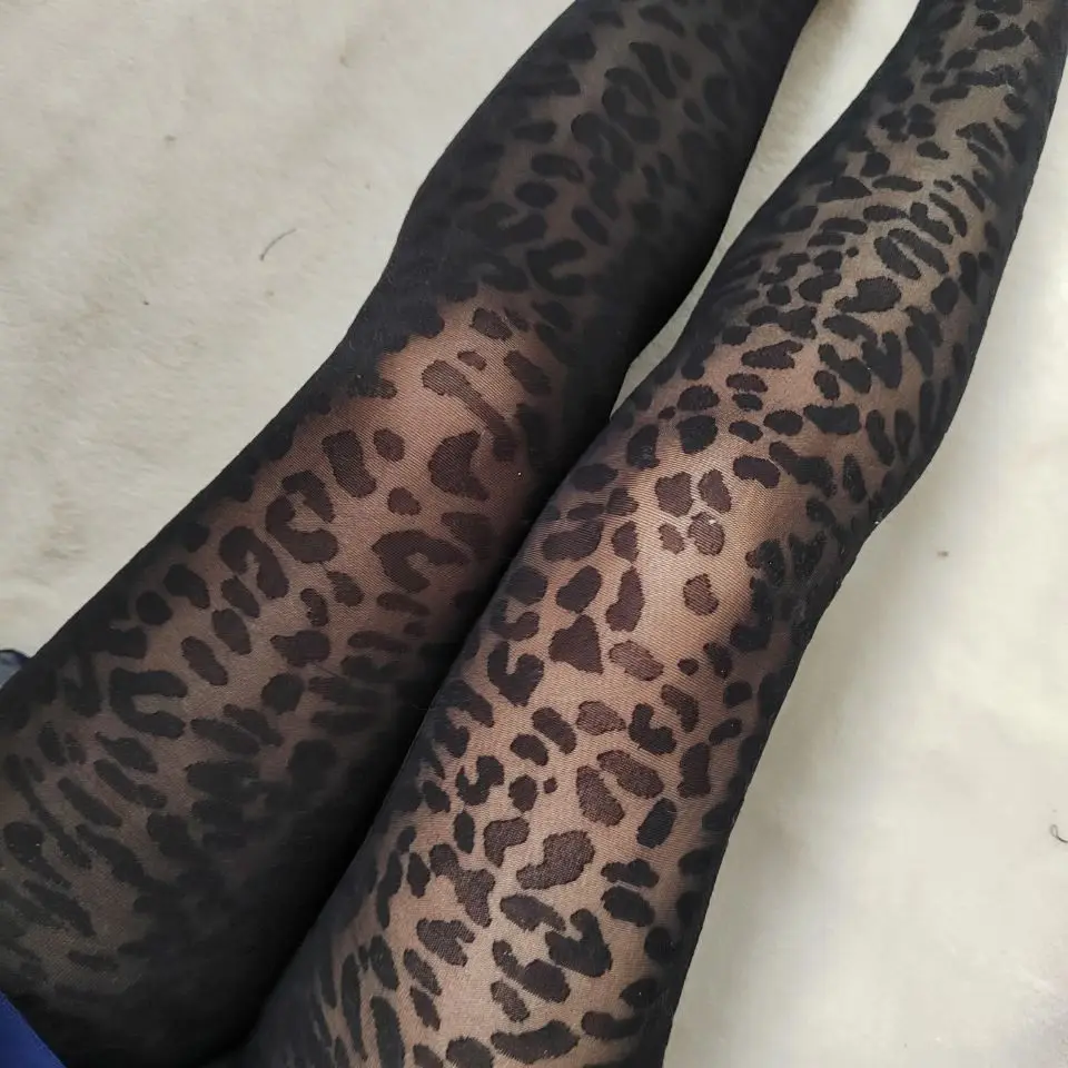 Tights Leopard Print Sexy Women's Printed Tights Design Black Hollow Stockings Fishnet Special Fashion Pantyhose Stockings
Tights Leopard Print Sexy Women's Printed Tights Design Black Hollow Stockings Fishnet Special Fashion Pantyhose Stockings