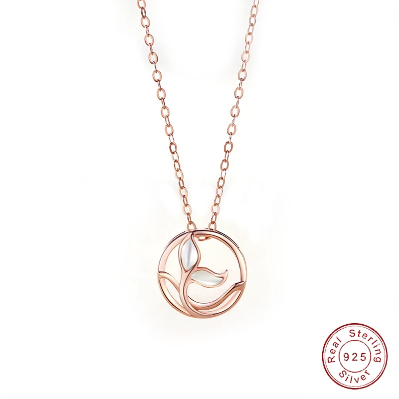 Fine European S925 Sterling Silver Mermaid Necklace Fishtail Pendant Fritillary Clavicle Chain Jewelry Birthday Gift
Fine European S925 Sterling Silver Mermaid Necklace Fishtail Pendant Fritillary Clavicle Chain Jewelry Birthday Gift