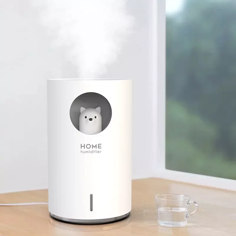 Portable Home Humidifier 700ML Large Capacity Cute Bear USB Aromatherapy Diffuser with Romantic Night Light Humidificador
Portable Home Humidifier 700ML Large Capacity Cute Bear USB Aromatherapy Diffuser with Romantic Night Light Humidificador