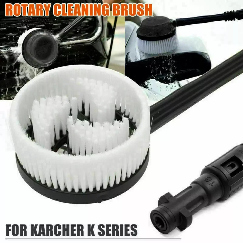360 Degree Car Rotating Round High Pressure Water-Gun Cleaning Car Wash Brush With Adapter Windshield Cleaning Tool For Karcher
360 Degree Car Rotating Round High Pressure Water-Gun Cleaning Car Wash Brush With Adapter Windshield Cleaning Tool For Karcher