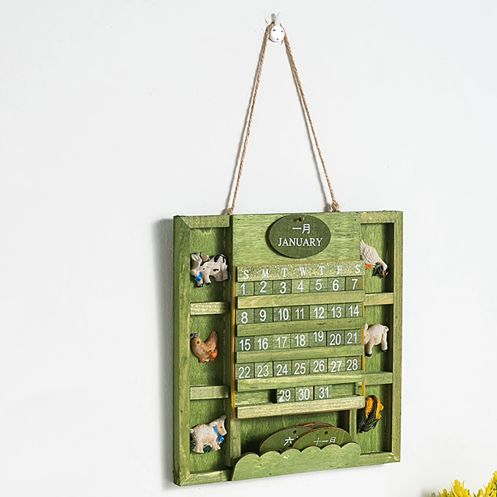 Wooden Calendar DIY Mini Mediterranean Calendar Wall Hanging Reminder Board Desktop Decoration Ornaments
Wooden Calendar DIY Mini Mediterranean Calendar Wall Hanging Reminder Board Desktop Decoration Ornaments