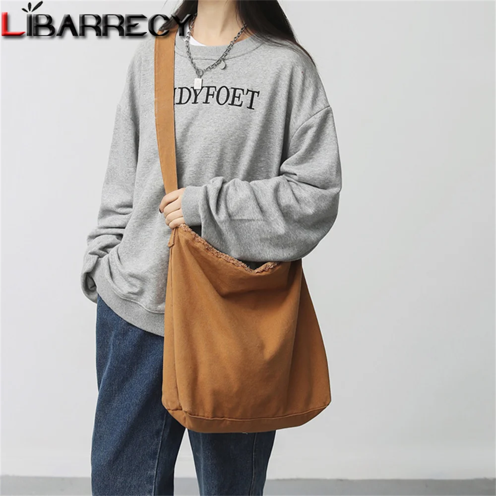 2022 New Spring Ladies Shoulder Bag Large Capacity High Quality Canvas Women Messenger Bags Solid Color Design Student Bag Sac
2022 New Spring Ladies Shoulder Bag Large Capacity High Quality Canvas Women Messenger Bags Solid Color Design Student Bag Sac