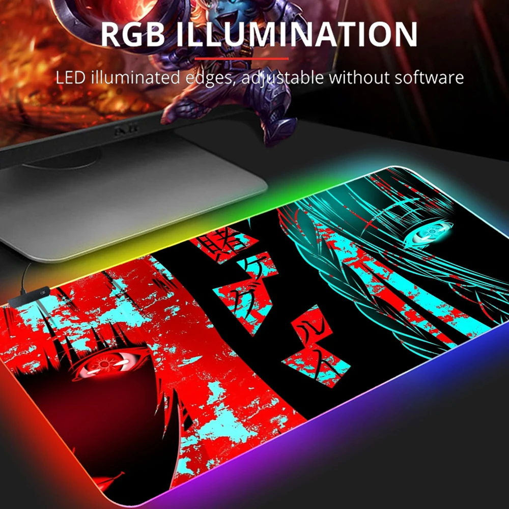 RGB Anime Kakegurui Yumeko Jabami Mouse Pad Gaming Mause Pad Mousepad Keyboard Mat Deskmat Rubber No-slip with Backlit Mausepad
RGB Anime Kakegurui Yumeko Jabami Mouse Pad Gaming Mause Pad Mousepad Keyboard Mat Deskmat Rubber No-slip with Backlit Mausepad