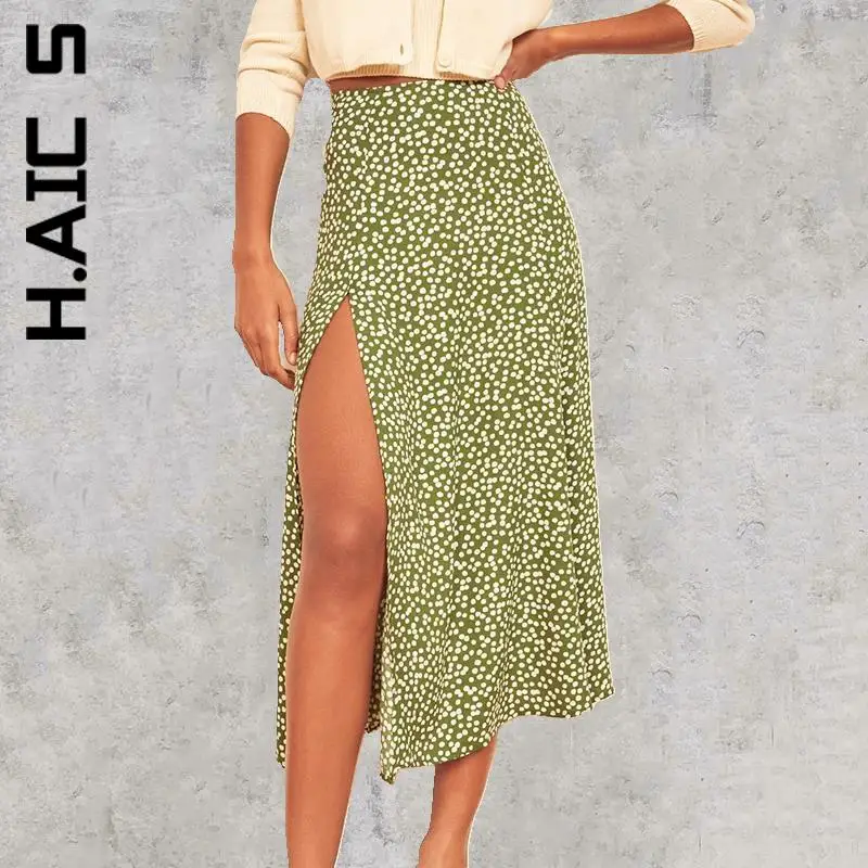 H.Aic S Split Women Skirt New Chic Vintage Women's Skirts High Waist Office For Women Midi Skirt Stylish Female Woman Clothes
H.Aic S Split Women Skirt New Chic Vintage Women's Skirts High Waist Office For Women Midi Skirt Stylish Female Woman Clothes
