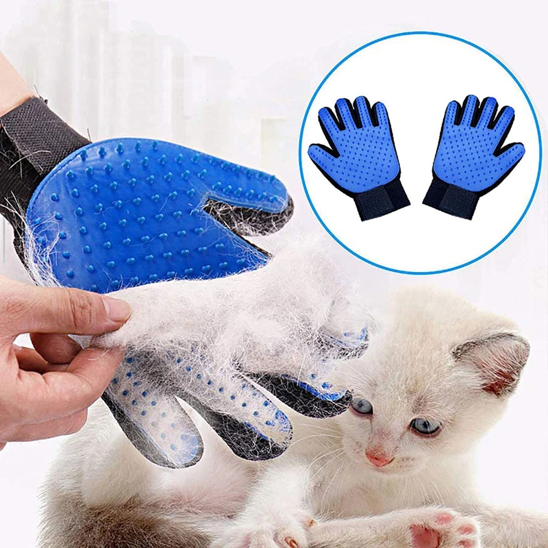 

Cat And Dog Massage Gloves, Pet Grooming And Cleaning Supplies, Cat Hair Combing, Environmentally Friendly Silicone Bath Brush