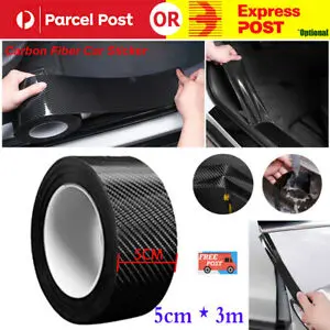 5cmx 3m Car Door Sill Protector Strip Carbon Fiber Rubber Trim Bumper Sticker Edge DIY Door Sill Protector Edge Guard Styling
5cmx 3m Car Door Sill Protector Strip Carbon Fiber Rubber Trim Bumper Sticker Edge DIY Door Sill Protector Edge Guard Styling
