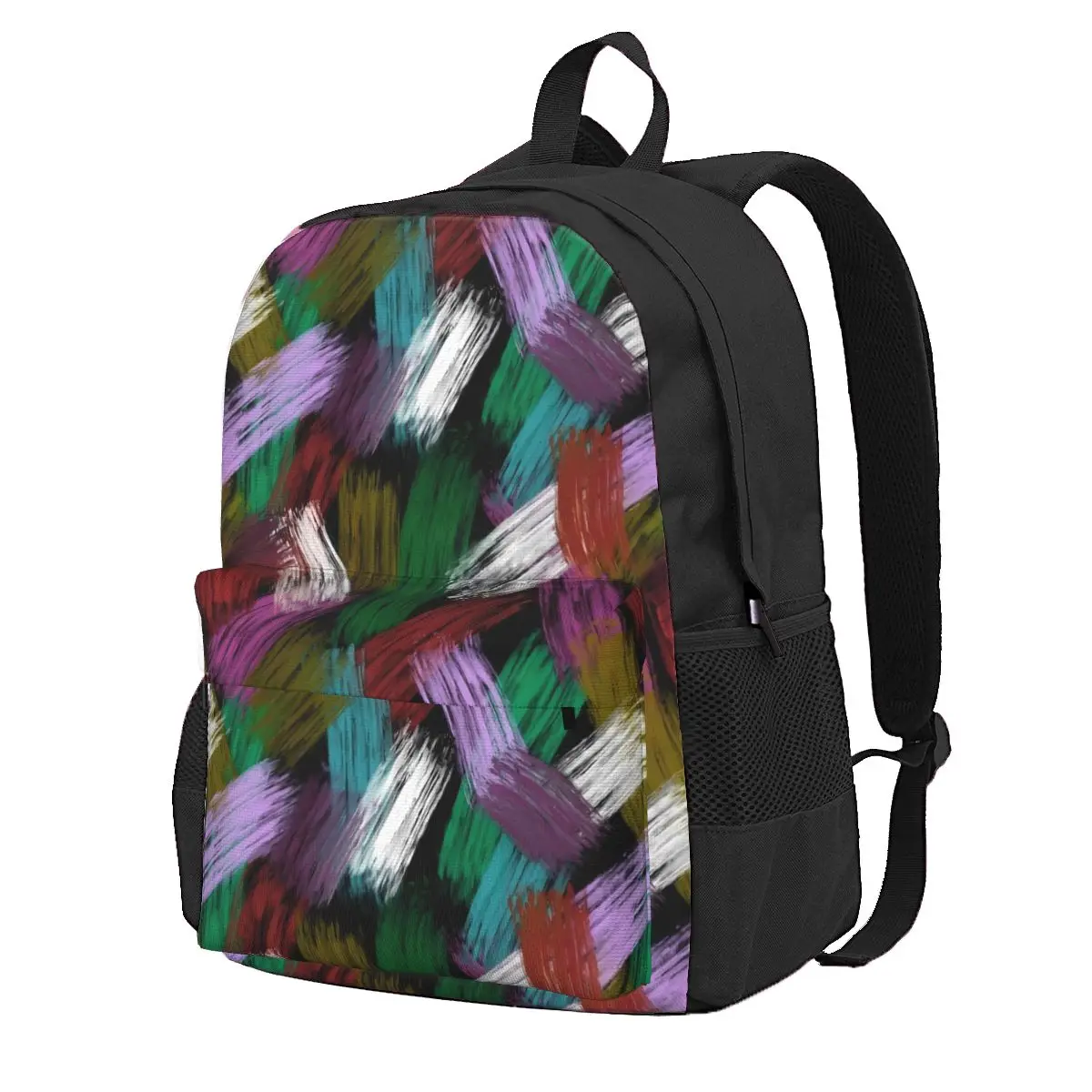 Colorful Brush Print Backpack Paint Stripes Camping Backpacks Unisex Designer Large High School Bags Pretty Rucksack
Colorful Brush Print Backpack Paint Stripes Camping Backpacks Unisex Designer Large High School Bags Pretty Rucksack