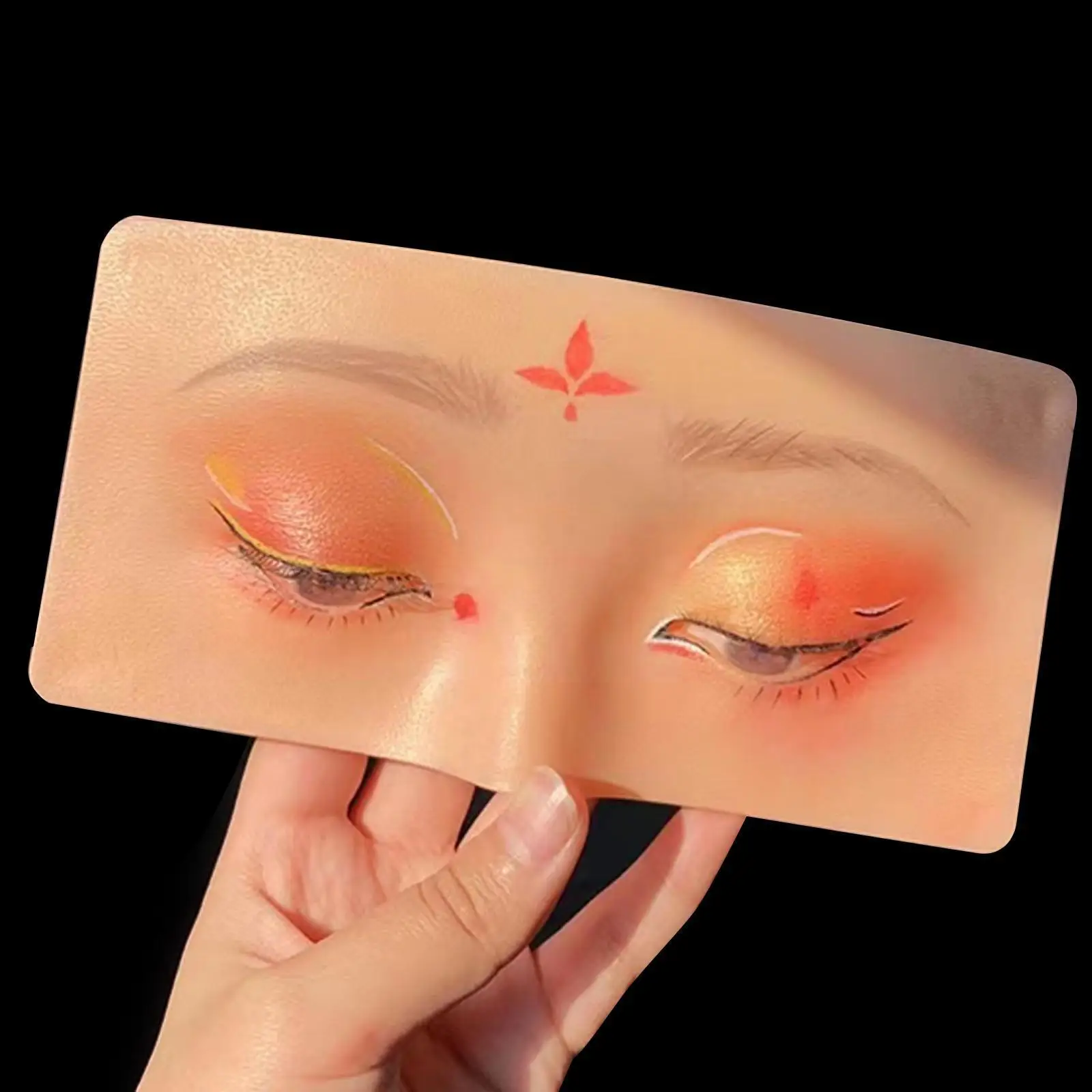 Aid To Practicing Makeup Silicone Face Eye Makeup Practice Board Pad Silicone Bionic Skin For Make Up Face Eyelash Board Z2C8
Aid To Practicing Makeup Silicone Face Eye Makeup Practice Board Pad Silicone Bionic Skin For Make Up Face Eyelash Board Z2C8
