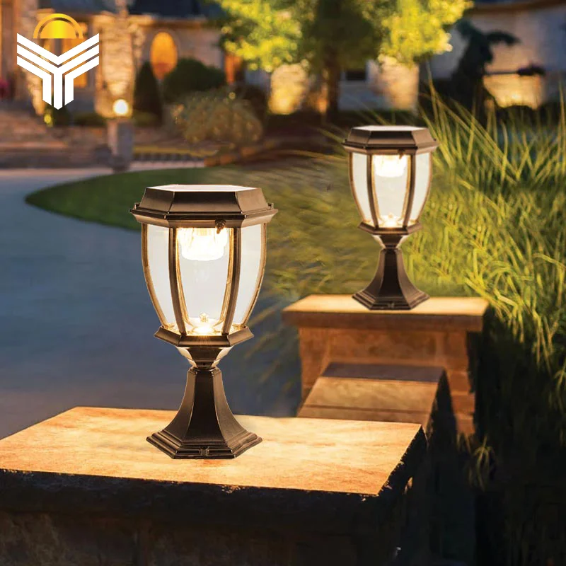 Villa Retro Column Lamps Solar LED Light Outdoor Pillar Solar Post Lamp For Patio Garden Decoration garden solar light
Villa Retro Column Lamps Solar LED Light Outdoor Pillar Solar Post Lamp For Patio Garden Decoration garden solar light