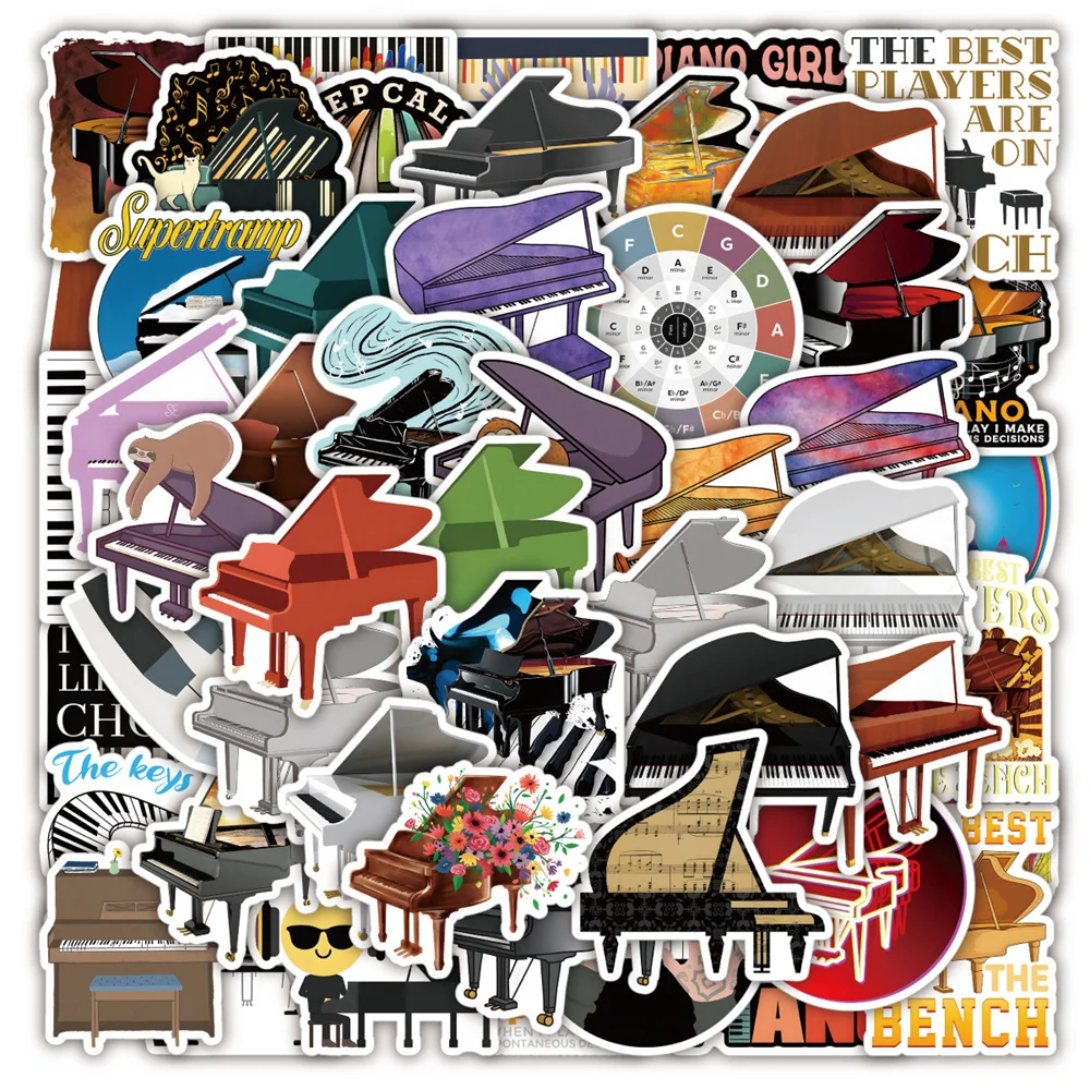 10/30/50PCS Cartoon Piano DIY Cartoon Sticker For Luggage Laptop Ipai Water Cup Kids Toys Waterproof Sticker Wholesale
10/30/50PCS Cartoon Piano DIY Cartoon Sticker For Luggage Laptop Ipai Water Cup Kids Toys Waterproof Sticker Wholesale
