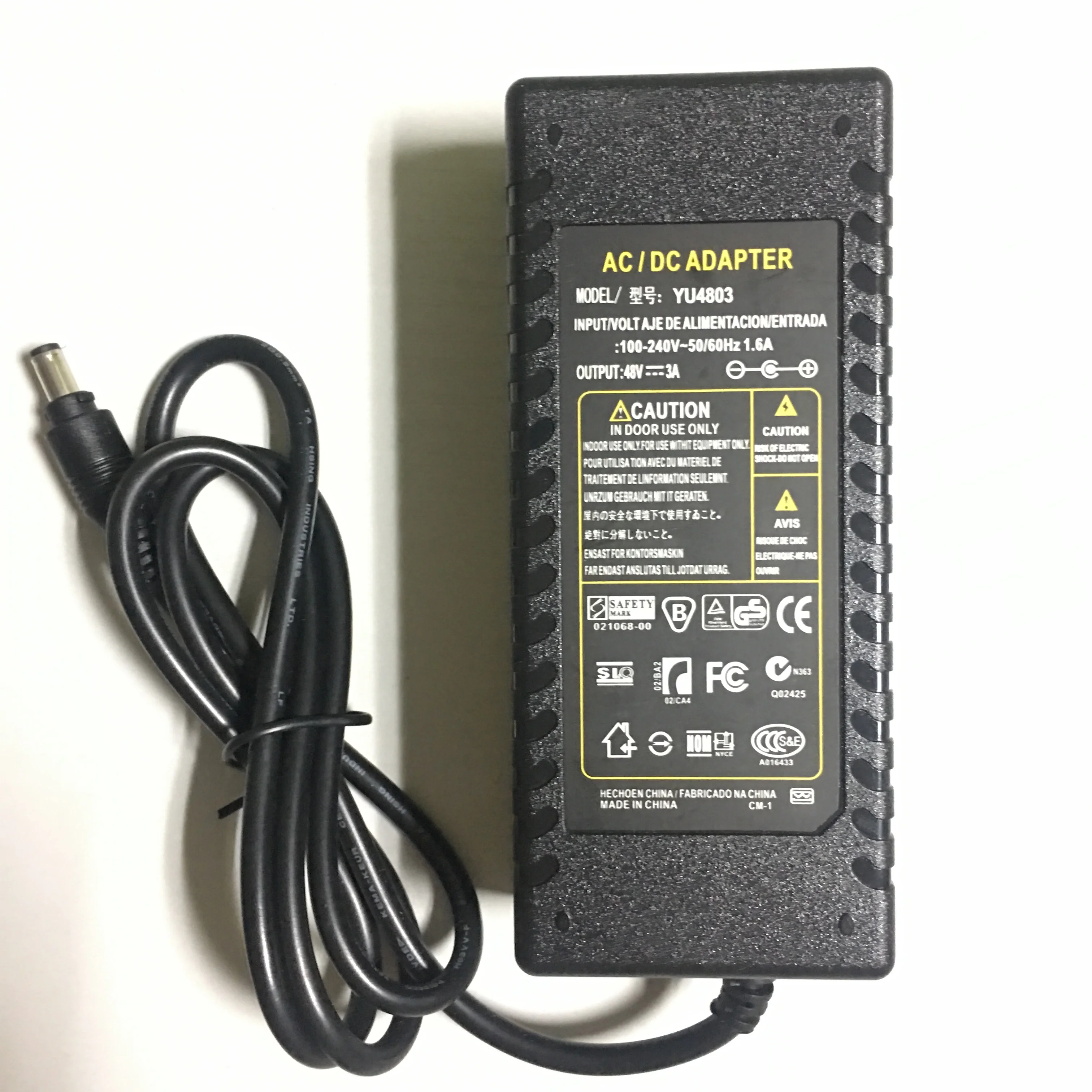 DC 48v 3a 144w desktop switch power supply charger adapter for LED stage light source
DC 48v 3a 144w desktop switch power supply charger adapter for LED stage light source