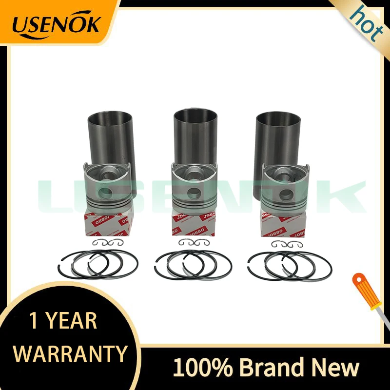 New STD Liner Kit Piston 15261-21110 And Piston Ring 15271-21050 For KUBOTA D750-M Diesel Engine Repair Parts
New STD Liner Kit Piston 15261-21110 And Piston Ring 15271-21050 For KUBOTA D750-M Diesel Engine Repair Parts