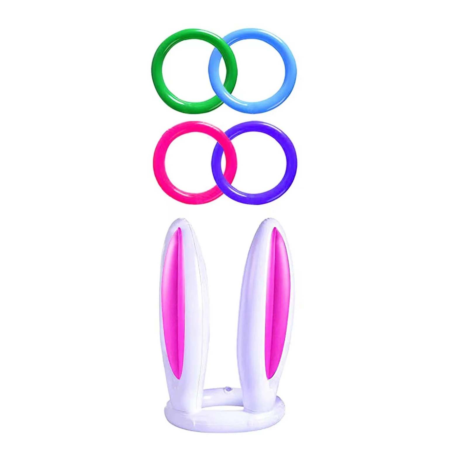 Easter Ring Toss Game Throwing Ring Toy With Bunny Ear Shaped Cones Iatable Ring Tossing For Gifts Holiday Throwing Backyard
Easter Ring Toss Game Throwing Ring Toy With Bunny Ear Shaped Cones Iatable Ring Tossing For Gifts Holiday Throwing Backyard