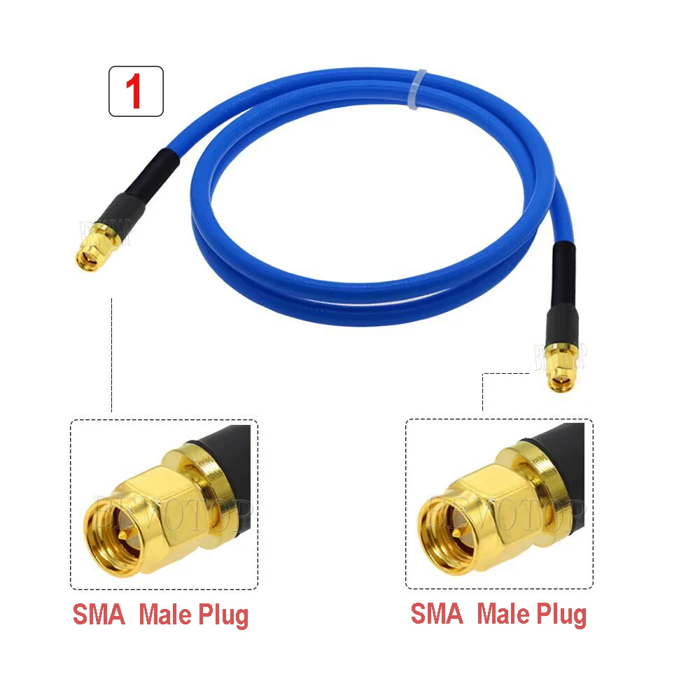 BEVOTOP SMA Male to SMA Male RG401 Кабель Высокочастотный с низкими потерями RG-401 50-5 RF Коаксиальный косичка SMA Перемычка
BEVOTOP SMA Male to SMA Male RG401 Кабель Высокочастотный с низкими потерями RG-401 50-5 RF Коаксиальный косичка SMA Перемычка