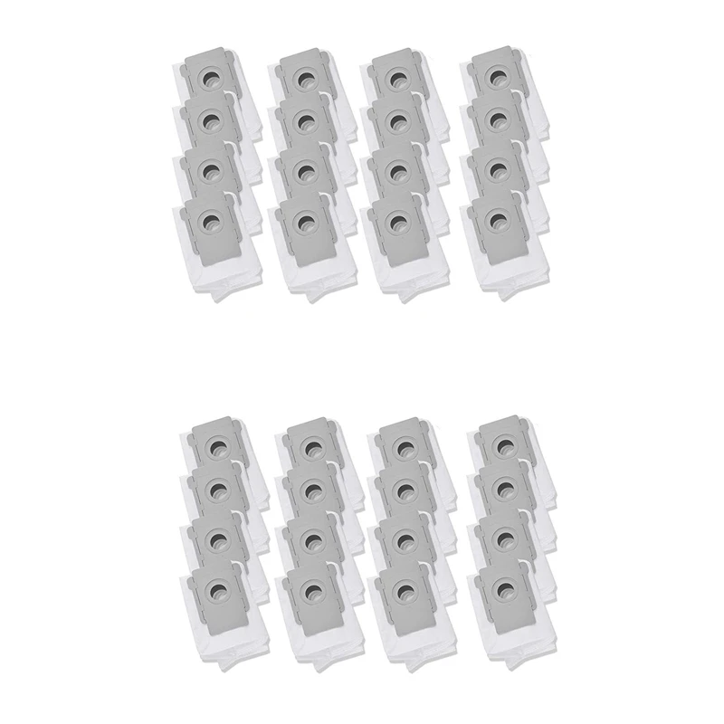 32Pcs Replacement Vacuum Bags For Irobot Roomba I & S Series I7, S9,I6robot Vacuum Cleaner Base Automatic Disposal Bags
32Pcs Replacement Vacuum Bags For Irobot Roomba I & S Series I7, S9,I6robot Vacuum Cleaner Base Automatic Disposal Bags