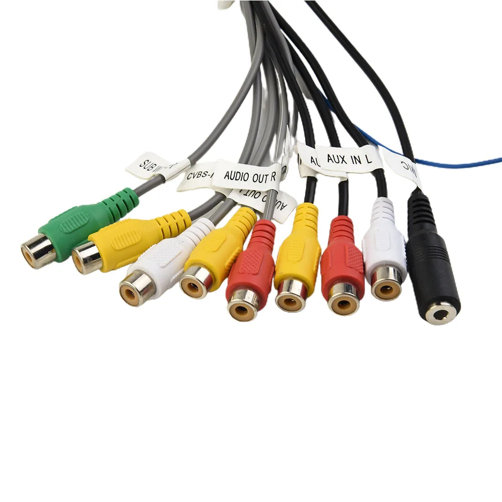 Aux-in Adapter RCA Cable Fittings Output Wire 20 Pin Plug 20-pin Accessories Replacement Stereo Radio With MIC
Aux-in Adapter RCA Cable Fittings Output Wire 20 Pin Plug 20-pin Accessories Replacement Stereo Radio With MIC