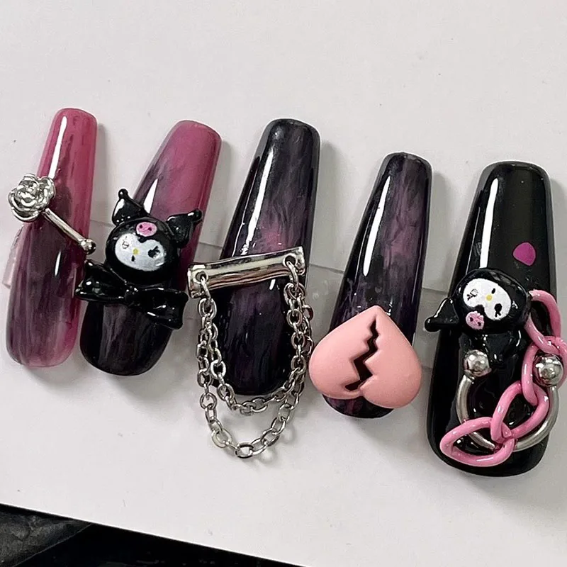 Sanrio Nail Stickers Kawaii Kuromi Pochacco Cinnamoroll Cartoon Cute Custom Wearing Nail Stickers Accessories Gifts for Girls
Sanrio Nail Stickers Kawaii Kuromi Pochacco Cinnamoroll Cartoon Cute Custom Wearing Nail Stickers Accessories Gifts for Girls