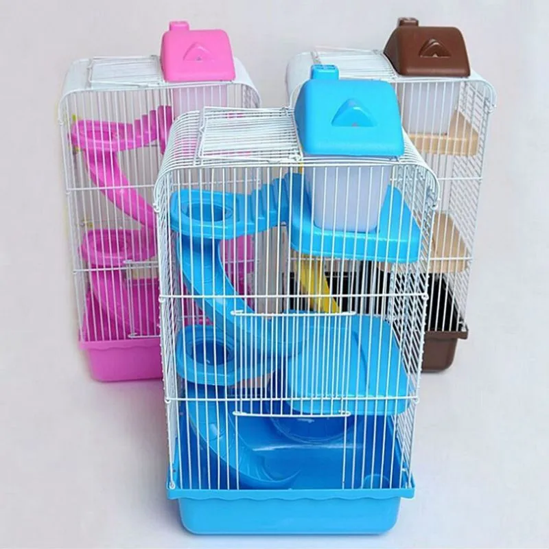 Hamster Cage 3-storey Pet Hamster Cage Luxury House Portable Mice Home Habitat Decoration Hamster Furniture Accessories
Hamster Cage 3-storey Pet Hamster Cage Luxury House Portable Mice Home Habitat Decoration Hamster Furniture Accessories