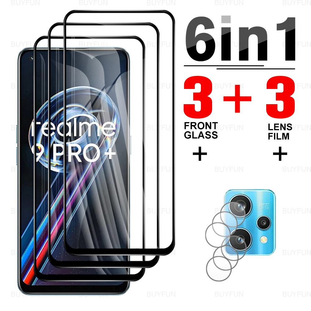Закаленное стекло с черными краями для Realme 9 Pro Plus 6,4 дюйма, полное покрытие, переднее Защитное стекло для realme 9 pro realmy 9pro + пленка для объектива
Закаленное стекло с черными краями для Realme 9 Pro Plus 6,4 дюйма, полное покрытие, переднее Защитное стекло для realme 9 pro realmy 9pro + пленка для объектива
