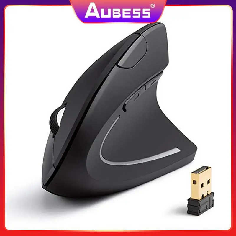 

Gaming Mice Vertical Vertical Mouse Usb Upright Mouse 2.4g Mouse For Pc Laptop Office Home Right Hand 1600dpi Charging Ergonomic