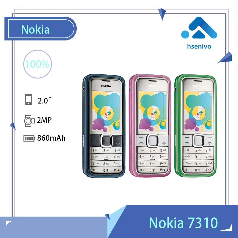 Восстановленный Оригинальный разблокированный телефон Nokia 7310c 2 МП стандартная поддержка русской клавиатуры Восстановленный Бесплатная до...
Восстановленный Оригинальный разблокированный телефон Nokia 7310c 2 МП стандартная поддержка русской клавиатуры Восстановленный Бесплатная до...