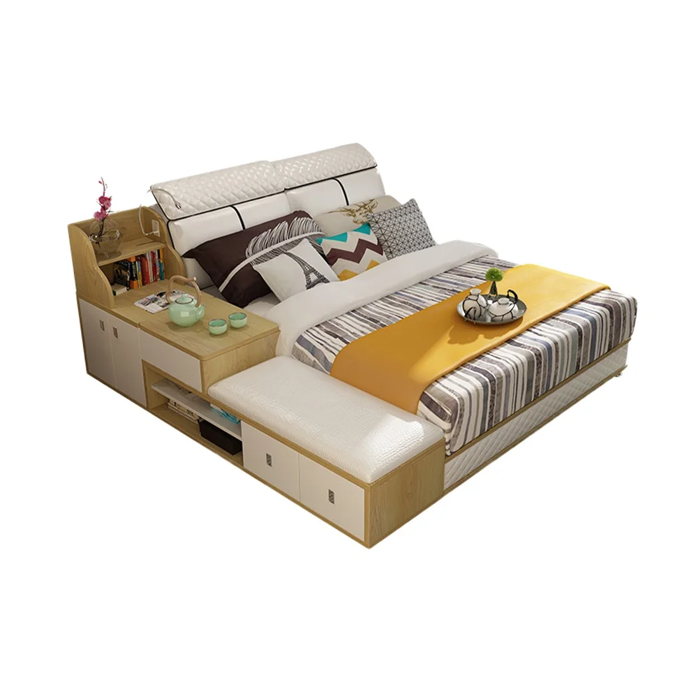 Genuine leather bed frame Modern Soft Beds with storage drawer Home Bedroom Furniture cama muebles de dormitorio / camas quarto 
Genuine leather bed frame Modern Soft Beds with storage drawer Home Bedroom Furniture cama muebles de dormitorio / camas quarto