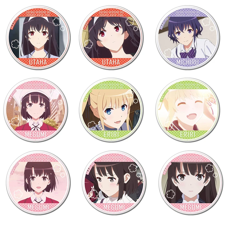 58 мм аниме как вырастить скучной девушки: Megumi Kato значки брошь круглые значки
58 мм аниме как вырастить скучной девушки: Megumi Kato значки брошь круглые значки