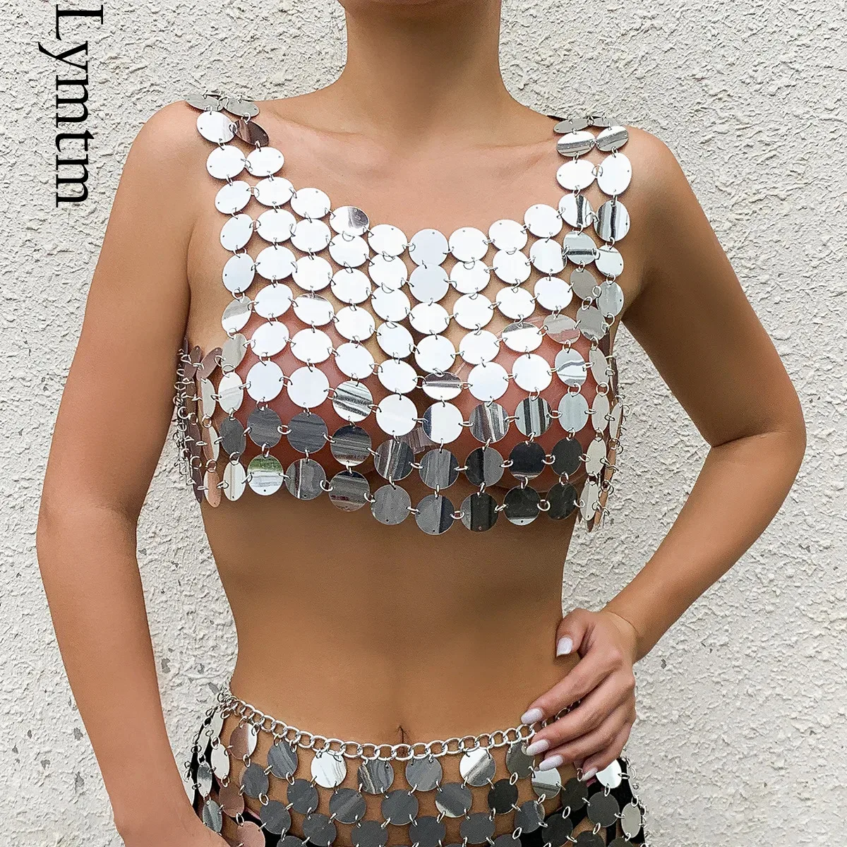 Уличная одежда Y2K, женские сексуальные майки, топы с блестками и открытой спиной, Геометрическая ажурная кофта, Прозрачный женский топ для ночного клуба
Уличная одежда Y2K, женские сексуальные майки, топы с блестками и открытой спиной, Геометрическая ажурная кофта, Прозрачный женский топ для ночного клуба