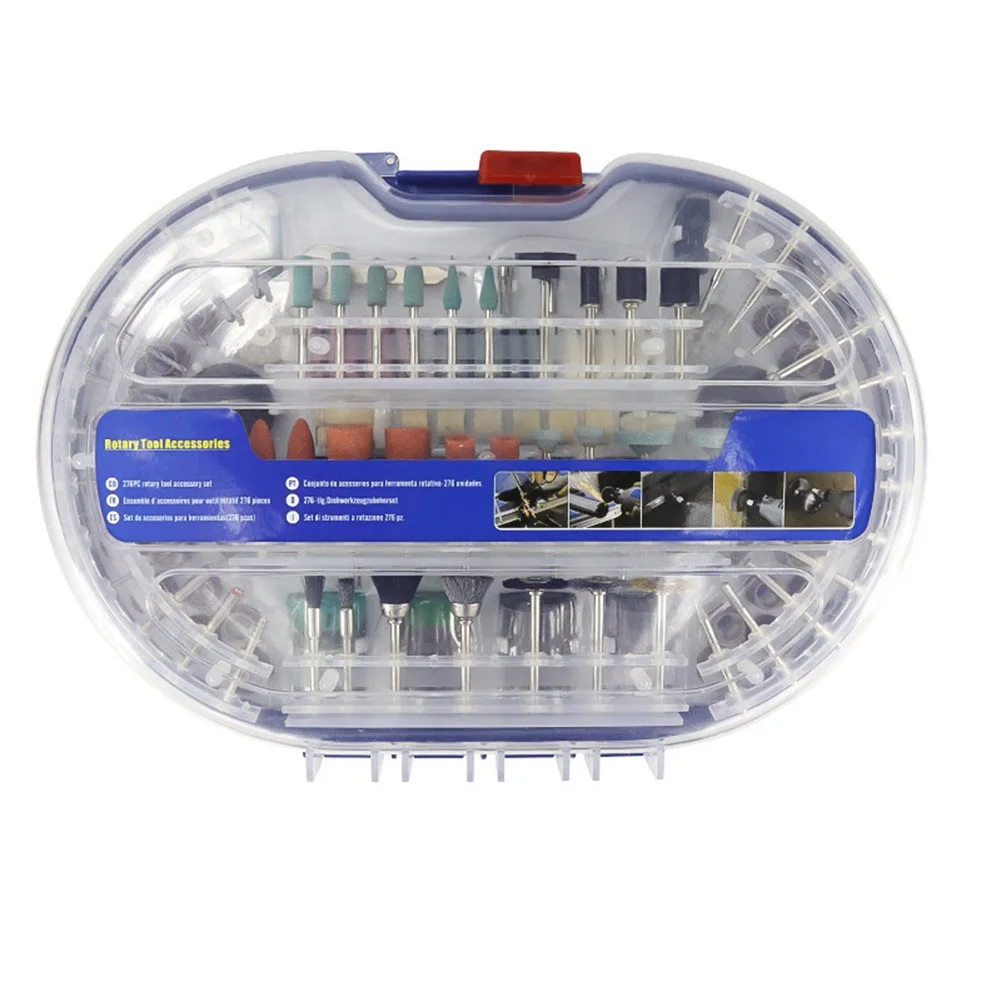 276PC Rotary Tool Accessories For Electric Drill Bit Engraver Sanding Polishing Cutting Sharpening Drilling Cleaning Abrasive
276PC Rotary Tool Accessories For Electric Drill Bit Engraver Sanding Polishing Cutting Sharpening Drilling Cleaning Abrasive