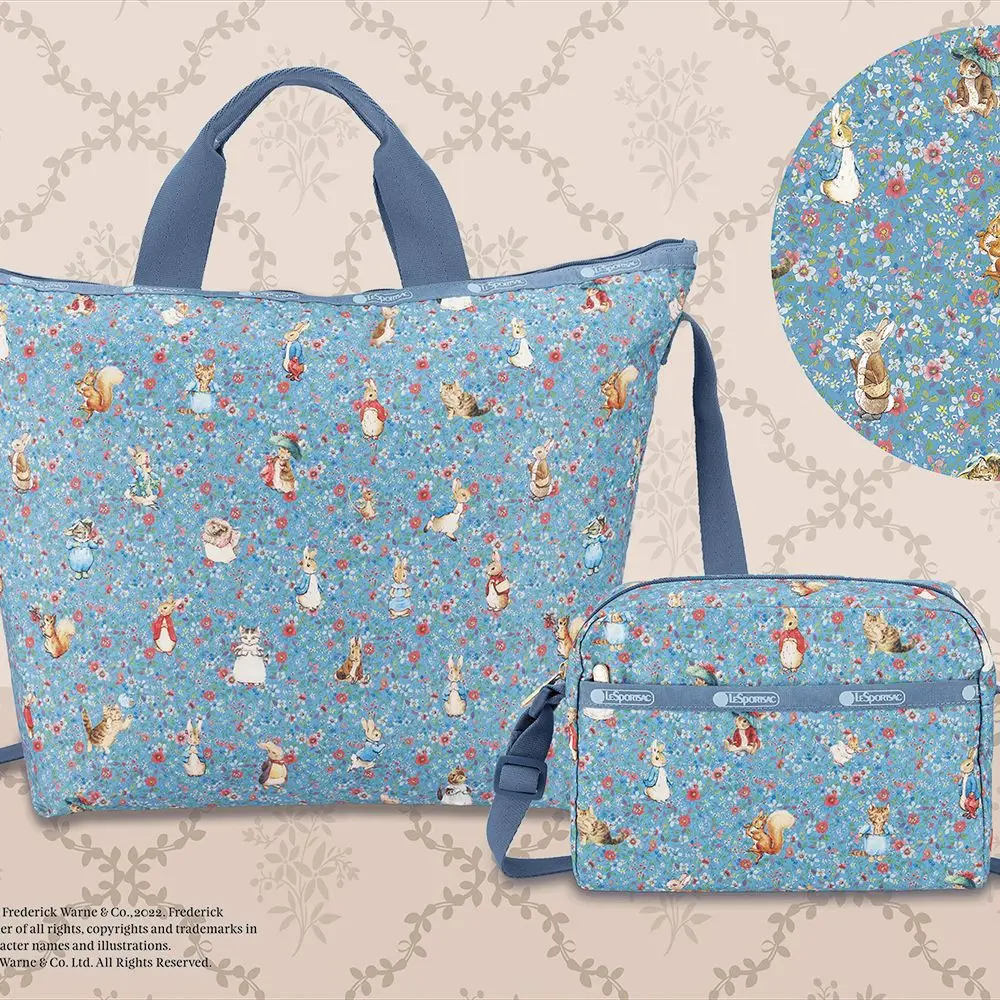 Kawaii Lesportsac сумка Питер Кролик мультфильм принт нейлон женская ткань сумка плечо сумка через плечо U231
Kawaii Lesportsac сумка Питер Кролик мультфильм принт нейлон женская ткань сумка плечо сумка через плечо U231