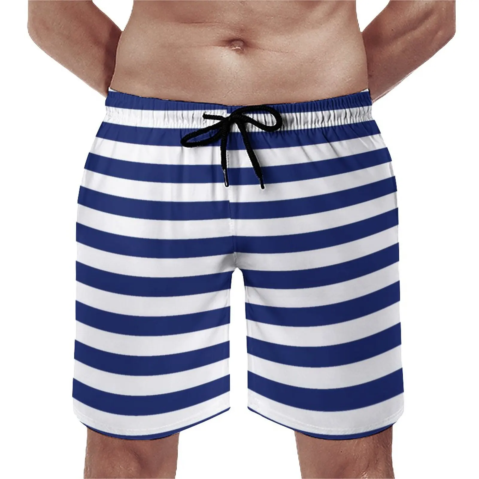 Summer Board Shorts Navy Blue And White Line Sports Fitness Vintage Stripes Beach Short Pants Fashion Comfortable Beach Trunks
Summer Board Shorts Navy Blue And White Line Sports Fitness Vintage Stripes Beach Short Pants Fashion Comfortable Beach Trunks