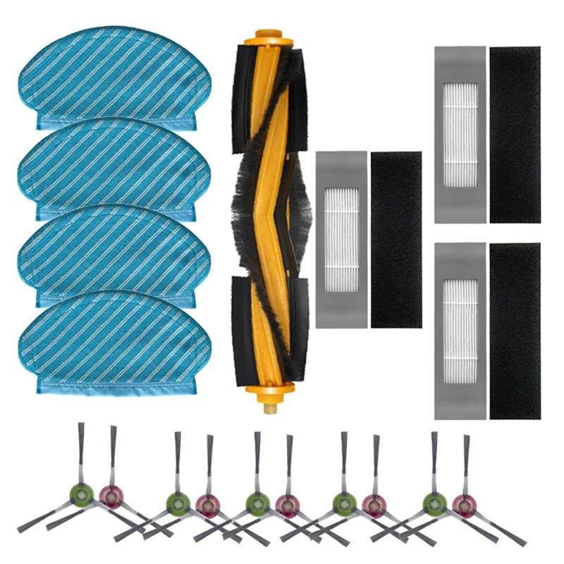 Brush Filter Kits For Ecovacs Deebot OZMO 920 950 Vacuum Cleaner Accessories Replacement Brush Filter Mop Pad
Brush Filter Kits For Ecovacs Deebot OZMO 920 950 Vacuum Cleaner Accessories Replacement Brush Filter Mop Pad