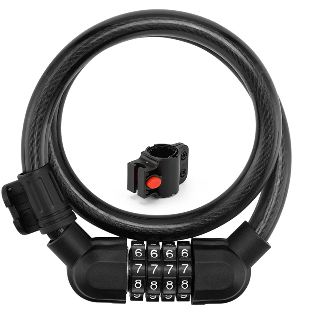 Durable Cycling Outdoor Sports Bicycle Lock Bike Lock Anti-theft Cable Chain PVC Shell Password Steel Cable 0.6meter
Durable Cycling Outdoor Sports Bicycle Lock Bike Lock Anti-theft Cable Chain PVC Shell Password Steel Cable 0.6meter