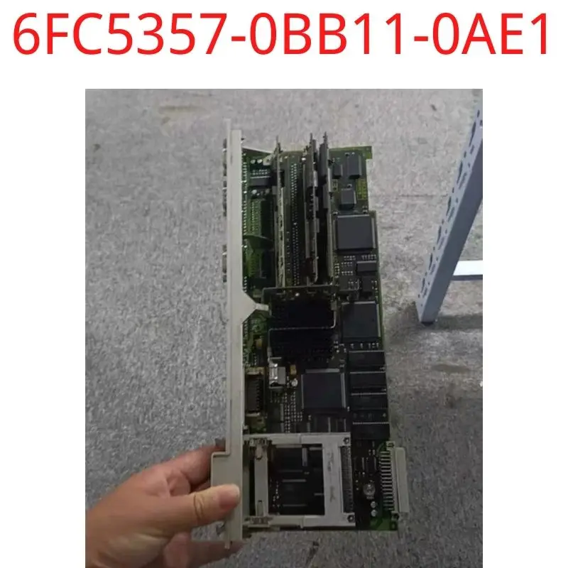 

Used 6FC5357-0BB11-0AE1 SINUMERIK 840DE NCU 571.3 without system software memory: NC 0.5 MB, PLC 96 KB PROFIBUS DP prepared