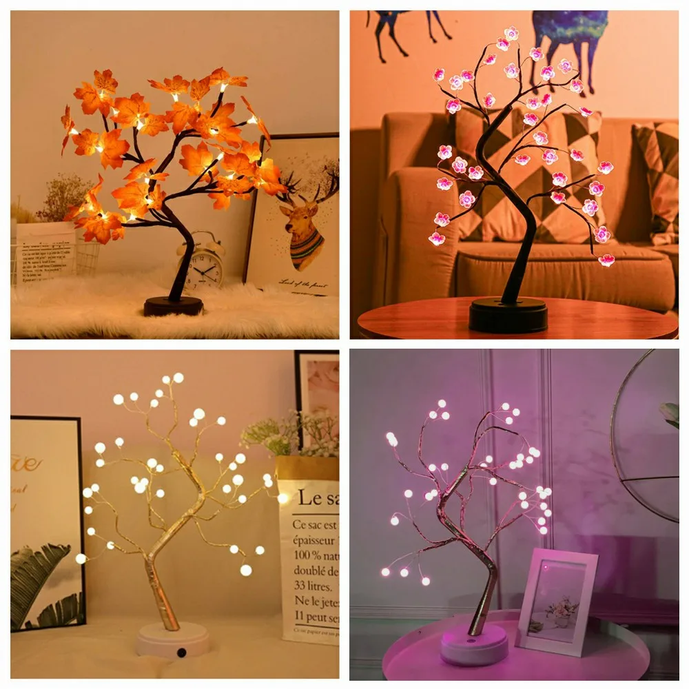 LED Night Lights Mini Christmas Tree Table Lamp Garland Fairy String Lights Gifts Home Indoor Room Decor 2022 Ramadan Decoration
LED Night Lights Mini Christmas Tree Table Lamp Garland Fairy String Lights Gifts Home Indoor Room Decor 2022 Ramadan Decoration