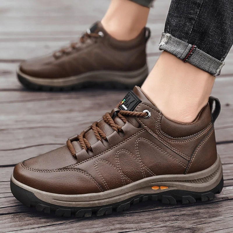 2022 Winter Shoes for Men Leather Warm Thick Sole Shoes Safety Wear-Resistant Outdoor Sports Mens Casual Shoes Zapatillas Hombre
2022 Winter Shoes for Men Leather Warm Thick Sole Shoes Safety Wear-Resistant Outdoor Sports Mens Casual Shoes Zapatillas Hombre